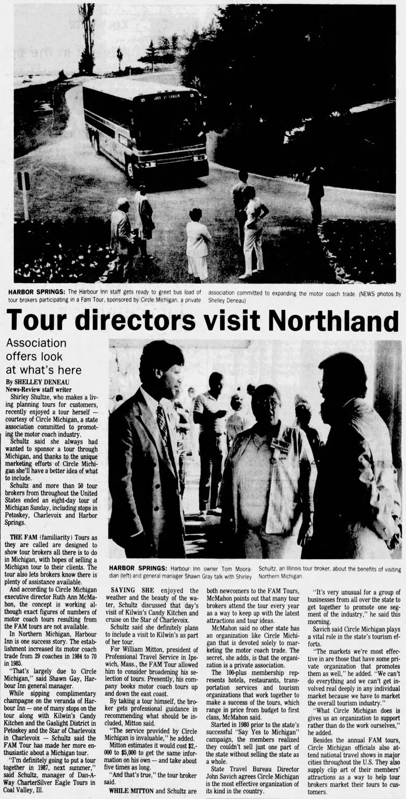 Harbour Inn (Harbor Inn, Ramona Park Hotel) - Jul 21 1986 Article (newer photo)